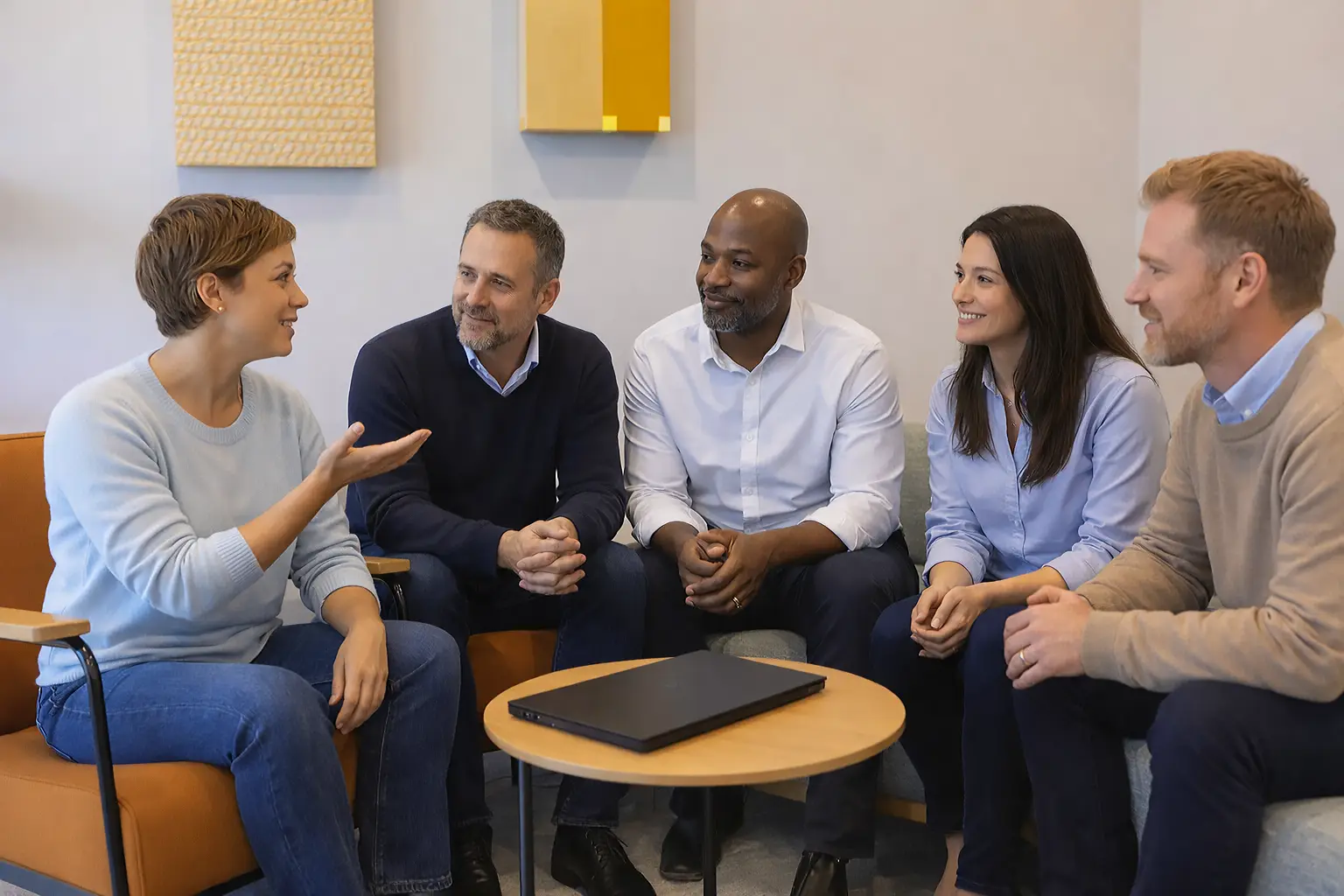 Vijf collega's sociaal veilig en weerbaar in gesprek (1)